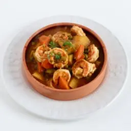 Shrimp with Vegetable Stew